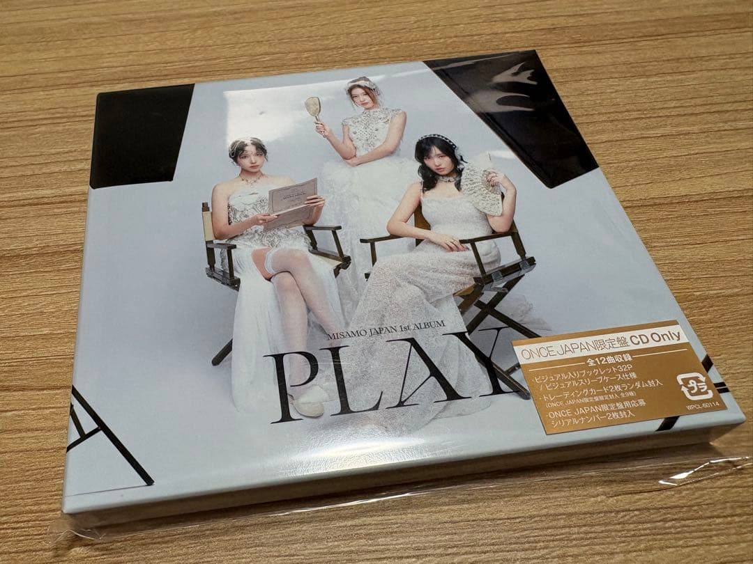 MISAMO PLAY ONCE JAPAN限定盤① - メルカリ