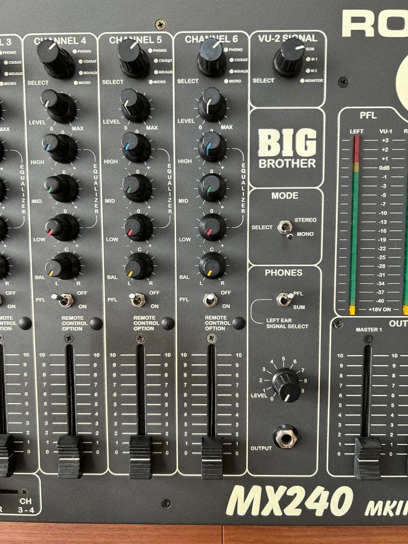 RODEC MX240 MKⅢ BIG BROTHER DJミキサー - メルカリ