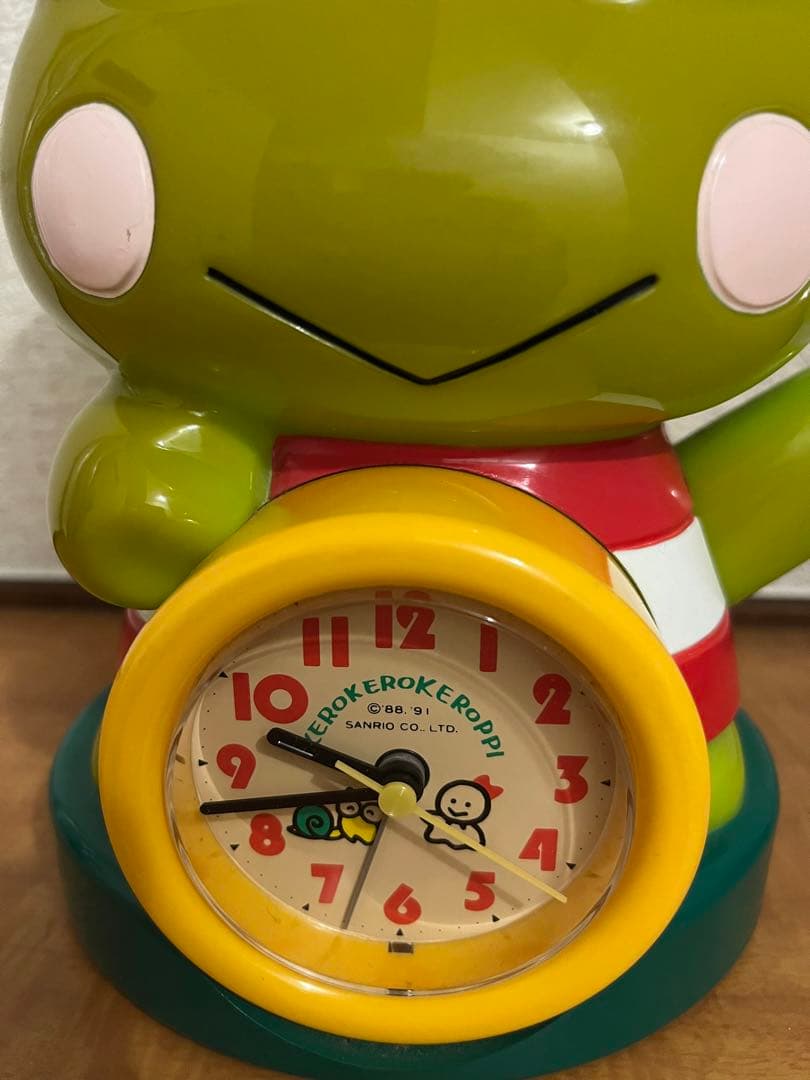 サンリオ けろけろケロッピー 目覚まし時計 レトロ - メルカリ