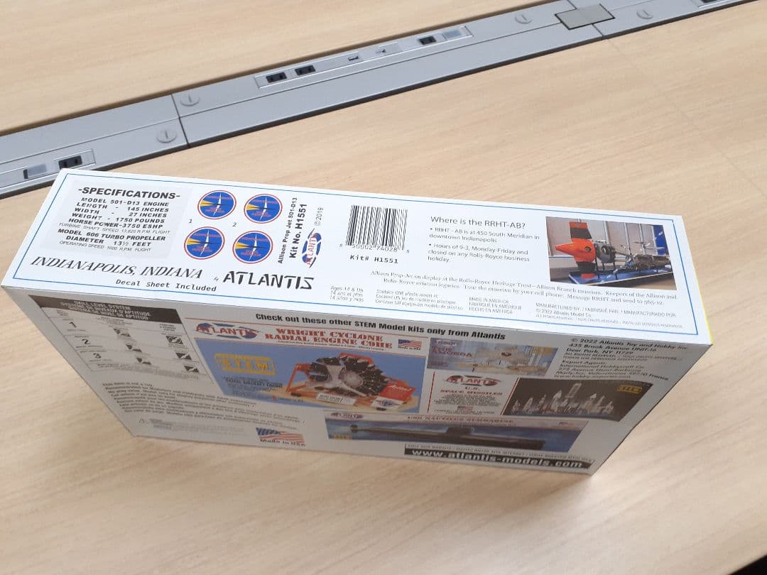 プラモデル Allison 501-D13 Prop-Jet Engine - メルカリ