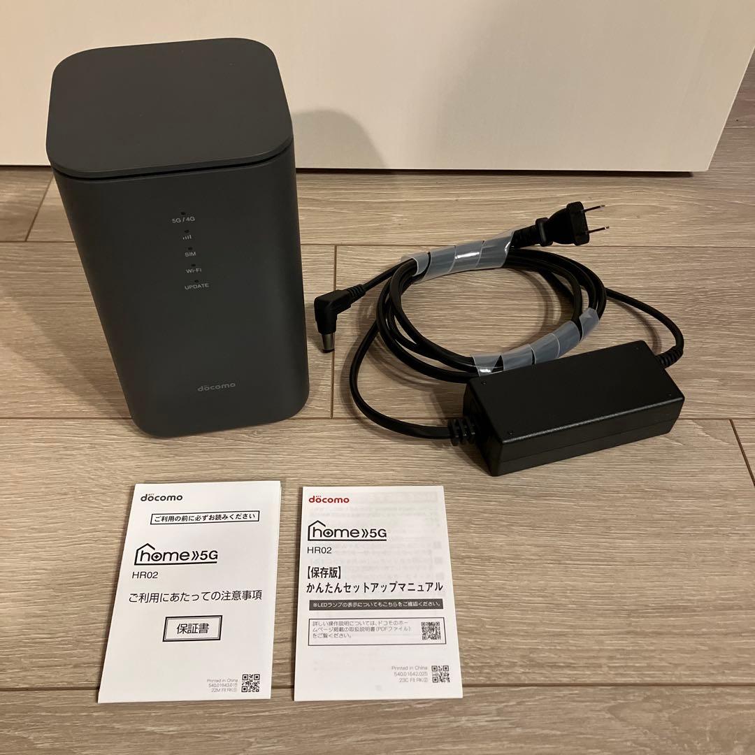 NTTドコモ HR02 ルーター - メルカリ