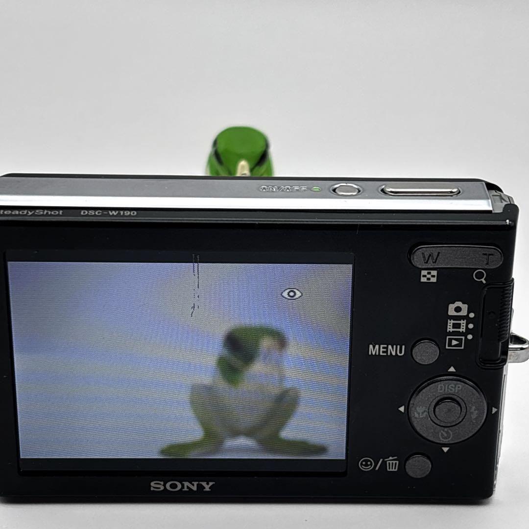 SONY Cyber-shot DSC-W190黒 オールド コンデジ デジカメ - メルカリ
