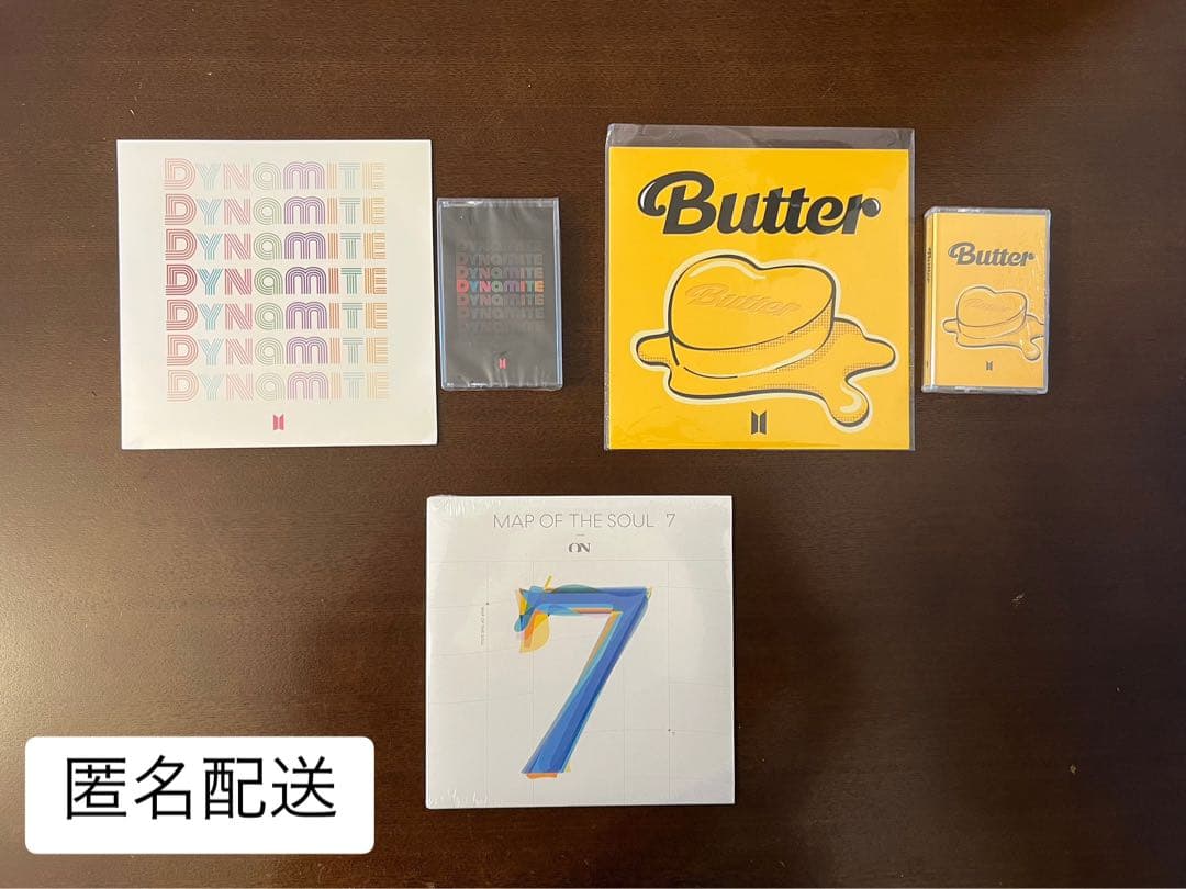 [レア] BTS公式・レコード MOS7 + Dynamite + Butter BTS Official Butter Vinyl 7