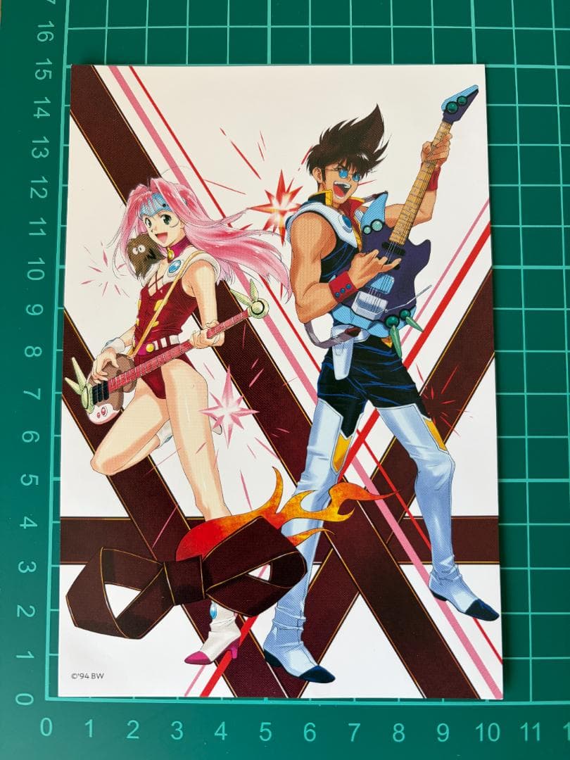 マクロス 7 超時空フェスティバル ミレーヌ 熱気バサラ ポストカード