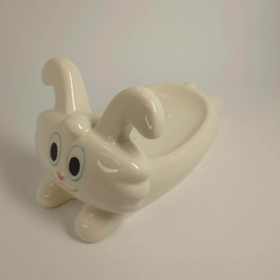 サンダーバニー 【希少】 陶磁器製 最終お値下げ】サンダーバニーシュガーポット 陶磁製 両耳スプーン