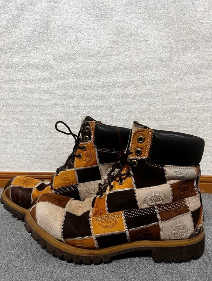 ティンバーランド パッチワーク 限定 2000足 26026 プレミアムブーツ