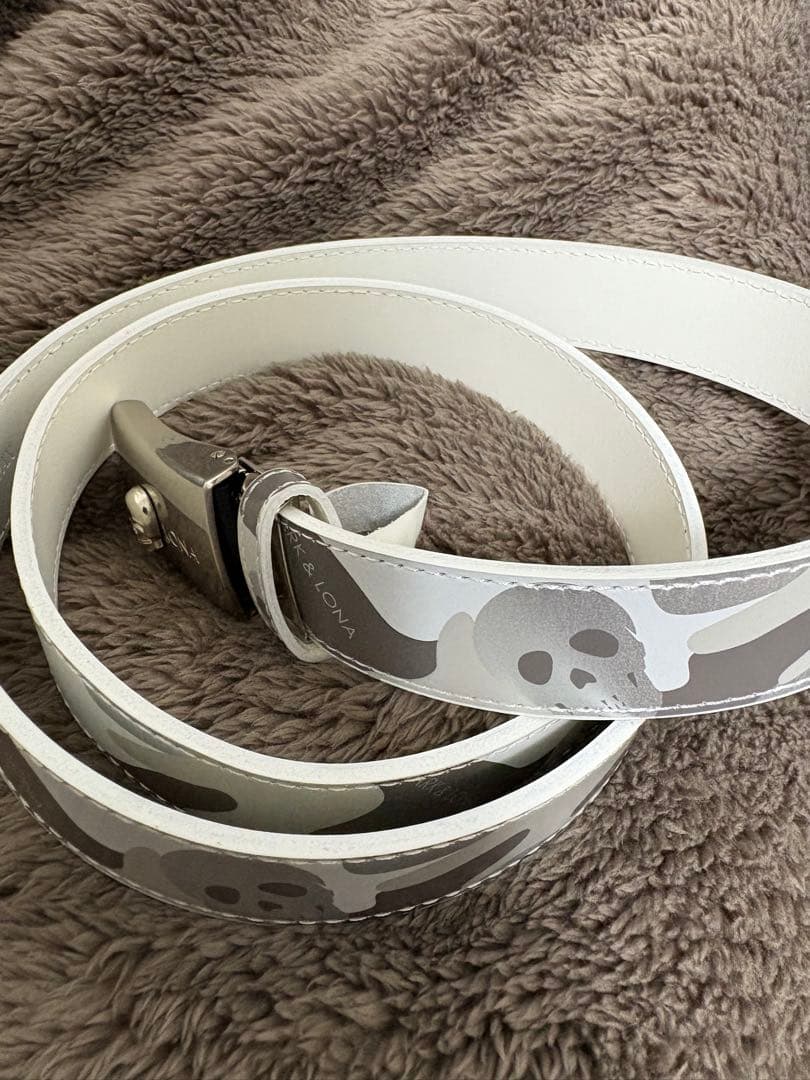 最終価格】MARK&LONA マークアンドロナ スカルバックル ベルトの通販は