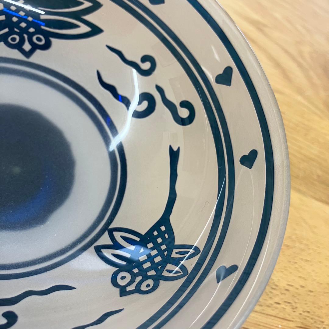 未使用 松添春 硝子 蜻蛉 茶碗 抹茶茶碗 茶道具 ガラス トンボ柄 ガラス工芸