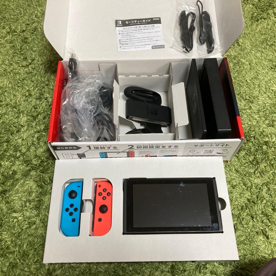 Nintendo Switch 本体（付属品全揃い） Nintendo Switch ニンテンドースイッチ 付属品全てあり おまけ付き