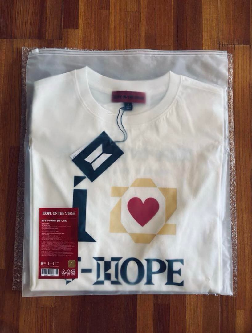 I ♥ J-HOPE Tシャツ（XL）HOPE ON THE STAGE 未開封 - メルカリ
