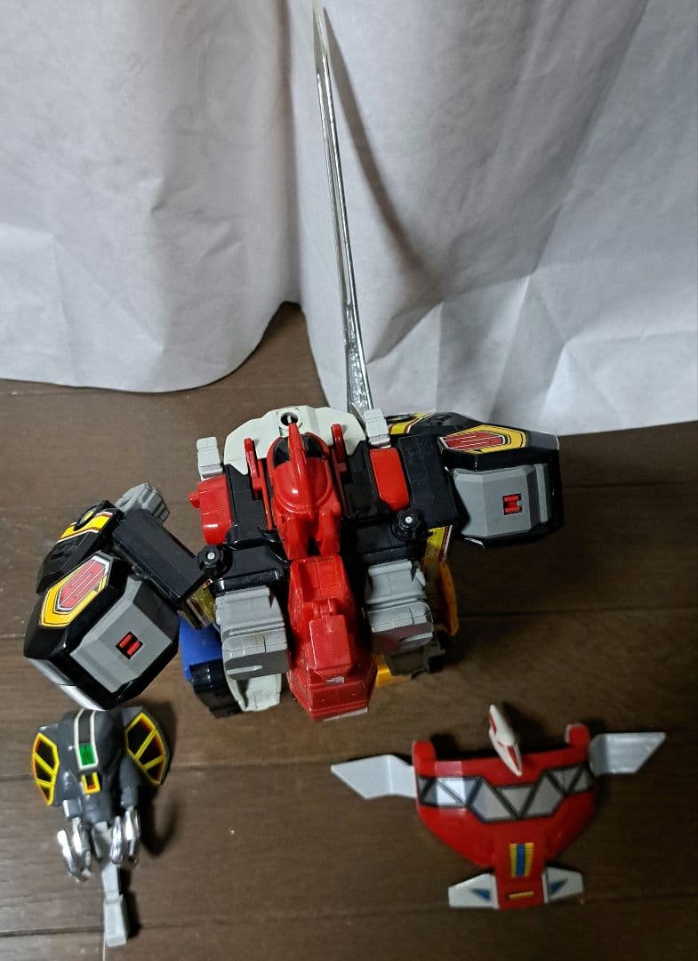 恐竜戦隊ジュウレンジャー 進化合体DX大獣神 合体ロボ 1992年 当時物