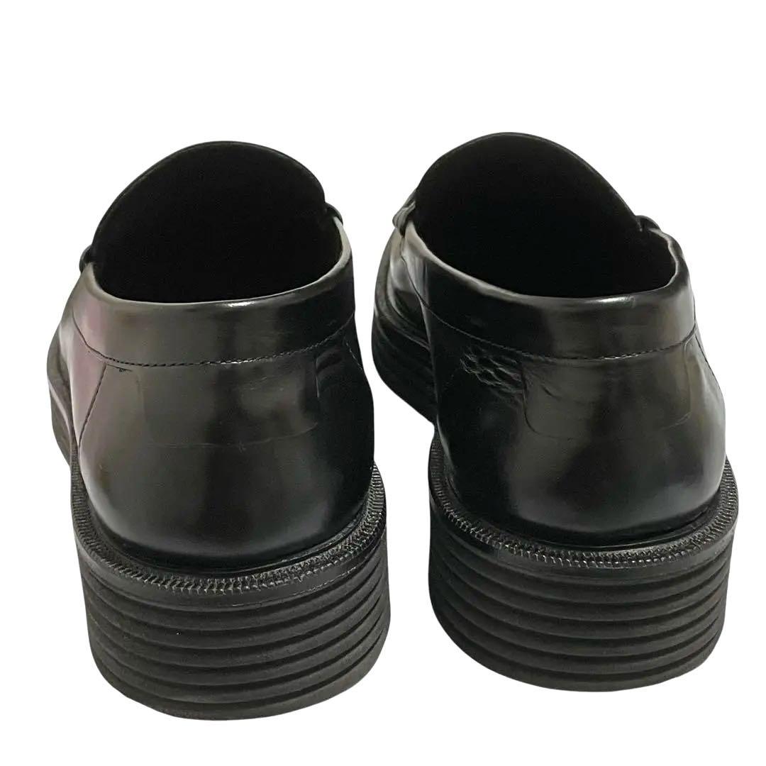 極美品 セオリープロジェクト 厚底コインローファー 42 ビジネス