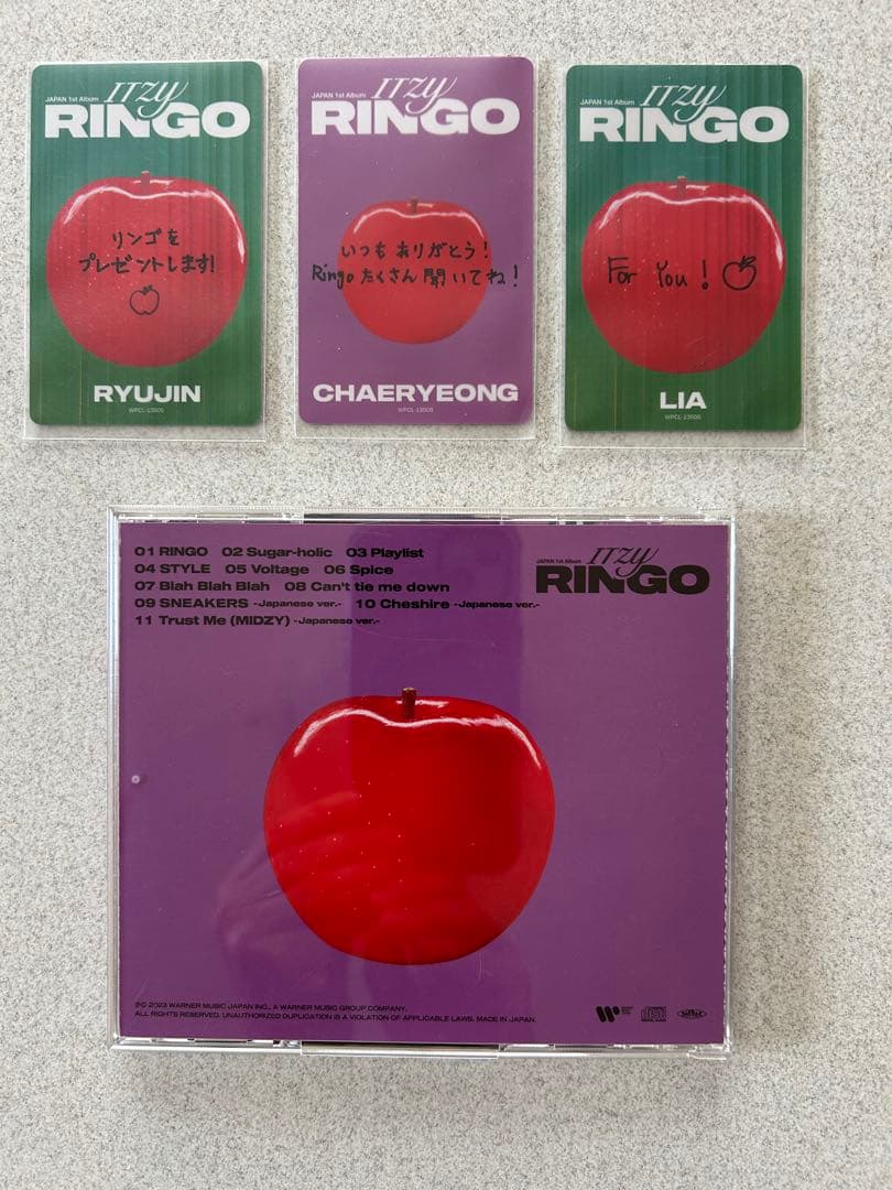ITZY RINGO 1st Album サイン入り特典トレカ付き 美品 - メルカリ