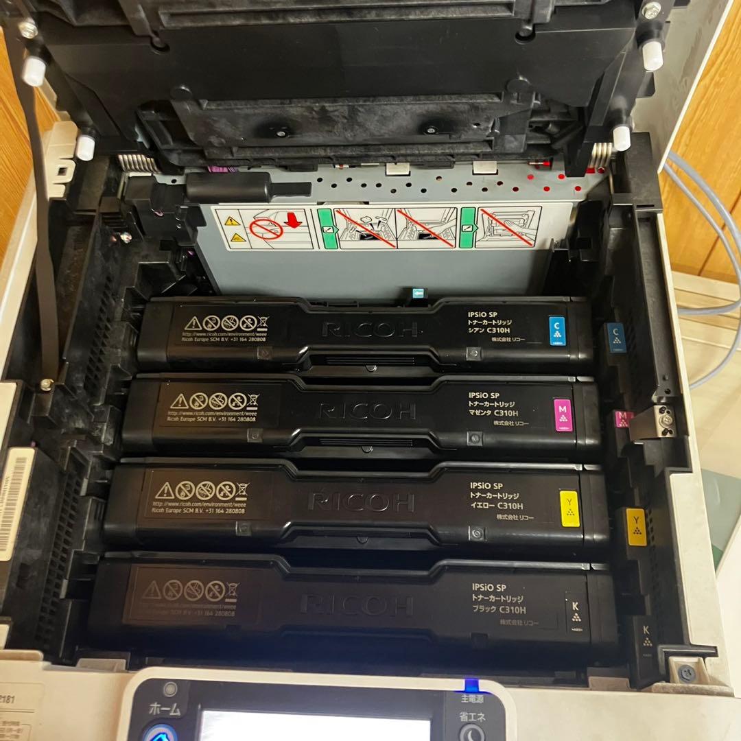 美品 RICOH SP C342 カラーレーザープリンター トナー付き 業務用