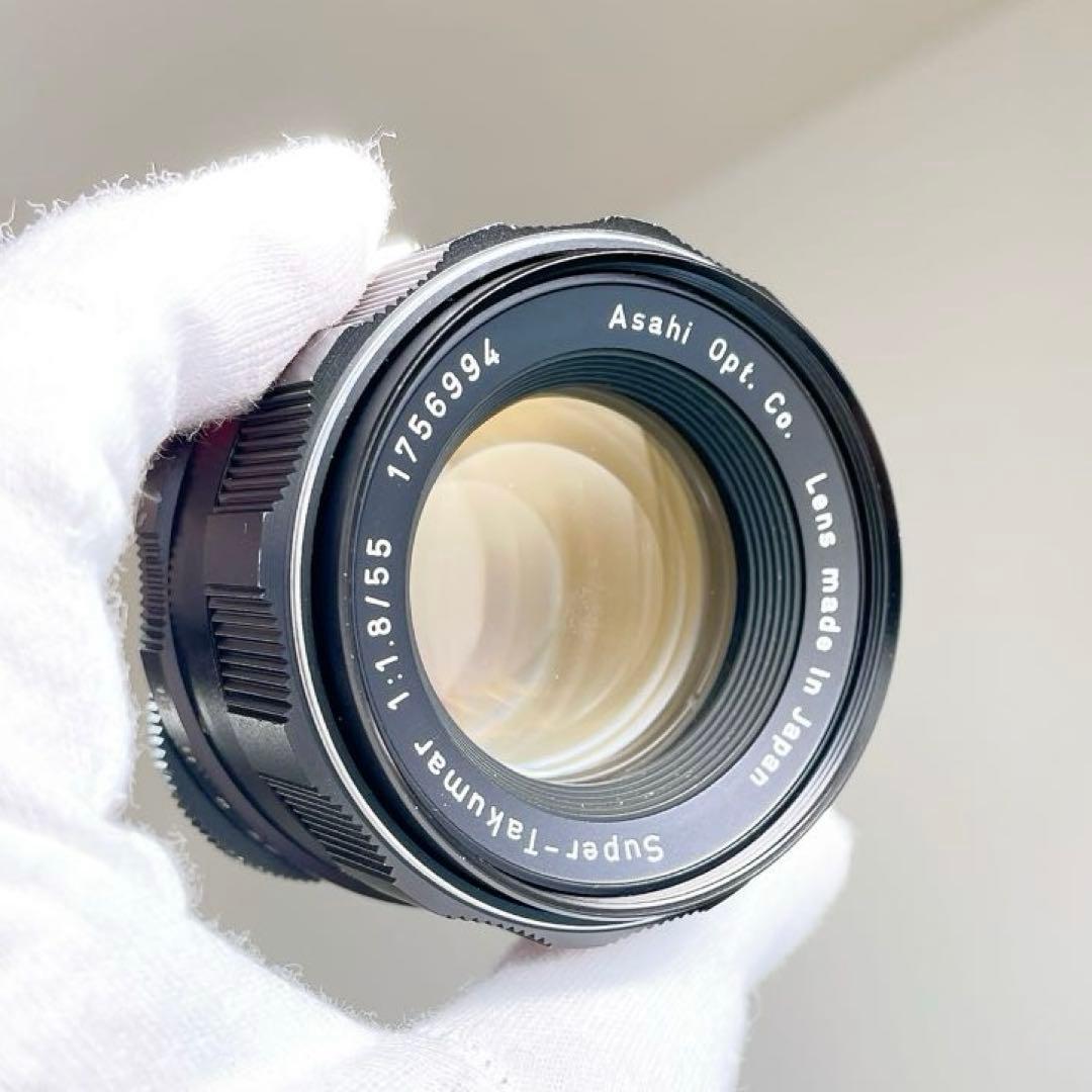 美フレア】Super Takumar 55mm f1.8 整備済 M42