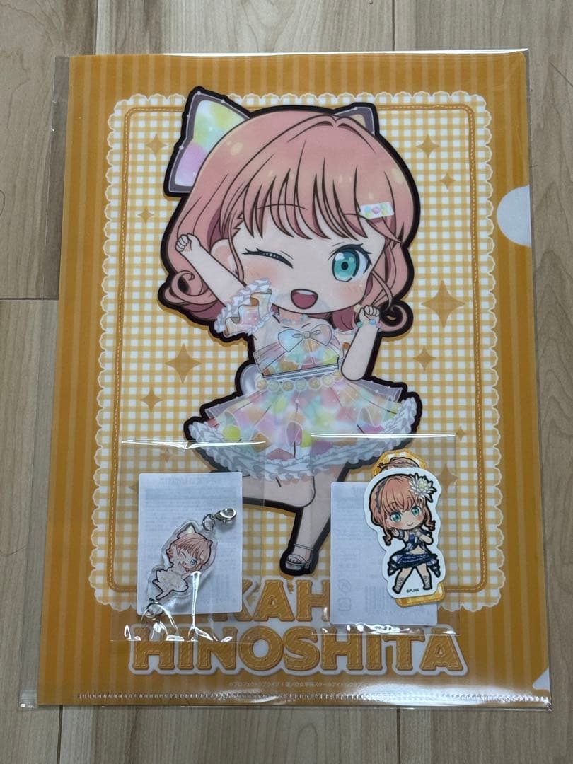 蓮ノ空 リンクラオンラインくじ C賞 D賞 10連特典 日野下花帆セット