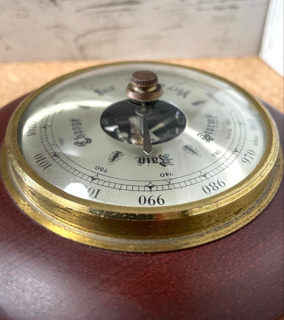 Antique barometer - Etsy 日本 ヴィンテージ HUGER ドイツ製 気圧計