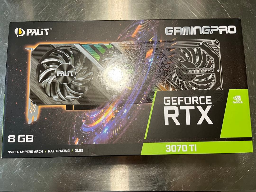 【新品同様】Palit RTX3070Ti 8GB GamingPro レビュー】高性能で取り回しがしやすい「Palit GeForce RTX 3070 Ti