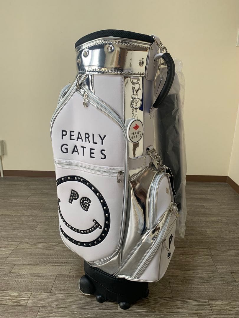 PEARLY GATES パーリーゲイツ キャスター付キャディバッグ - メルカリ