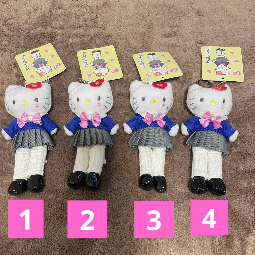 ②番 GOGOギャルスタイルアップマスコット 制服 キティちゃん ハロー