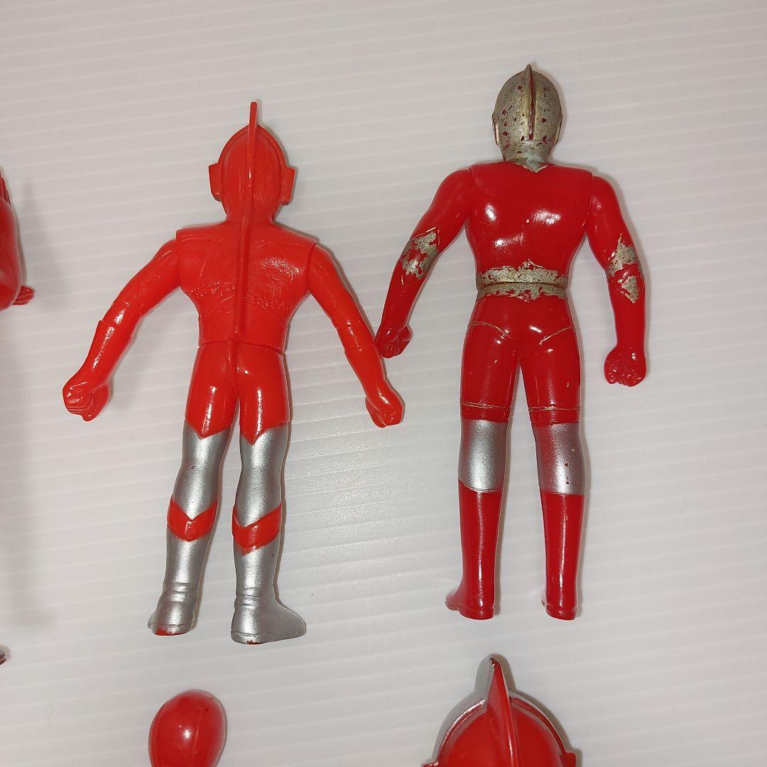 昭和レトロ 日本製ソフビまとめ売り！ウルトラマン、仮面ライダー等