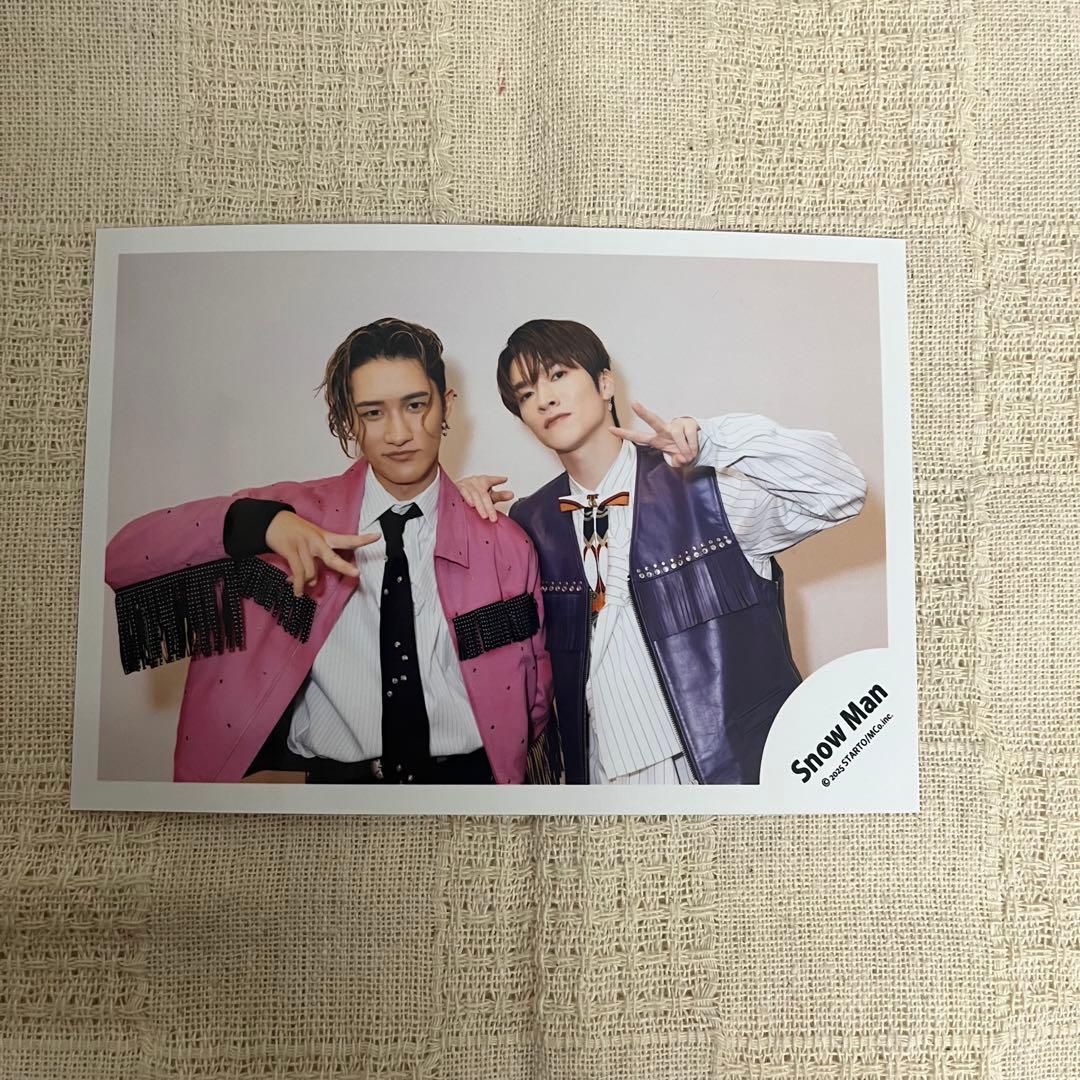 Snow Man 公式写真 いわふか 岩本照 深澤辰哉 - メルカリ