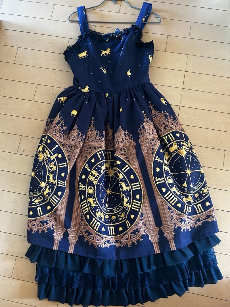 な*な様 星明かりの天文時計柄JSK Lサイズ カンパノラ』25周年記念限定モデル、漆黒の宙で響きあう星を表現した