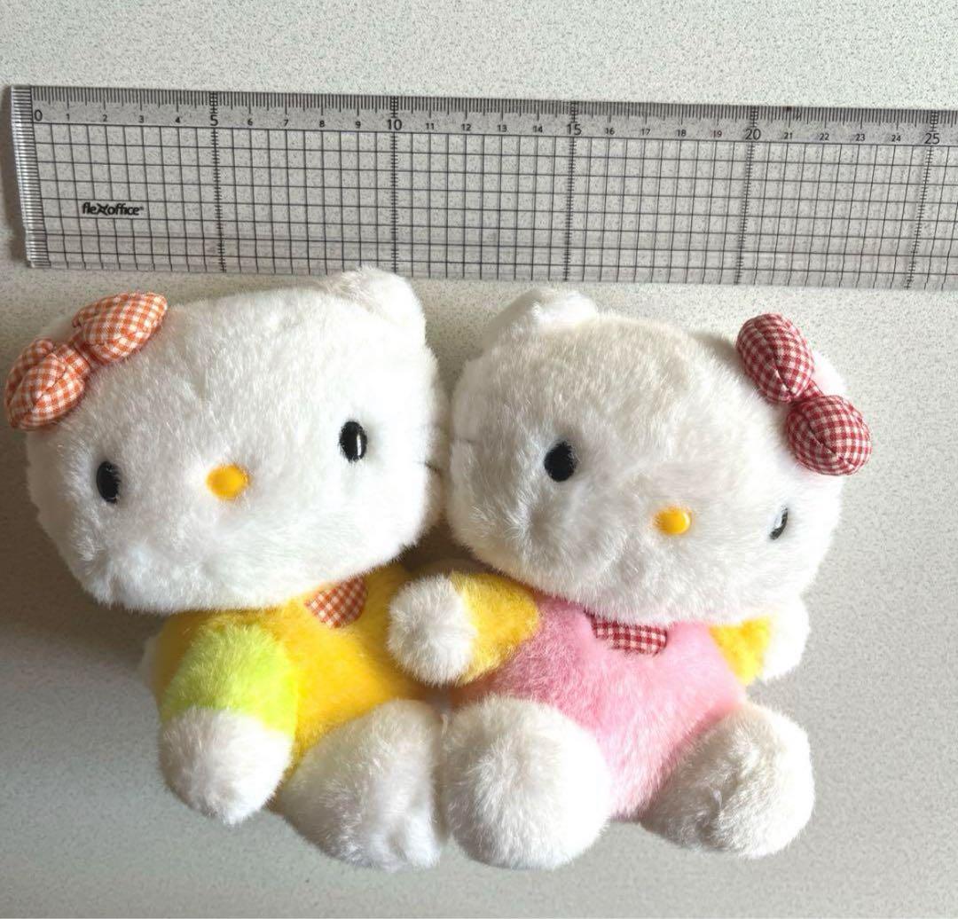 ハローキティ ミミィ ぬいぐるみ マスコット レア レトロ - メルカリ