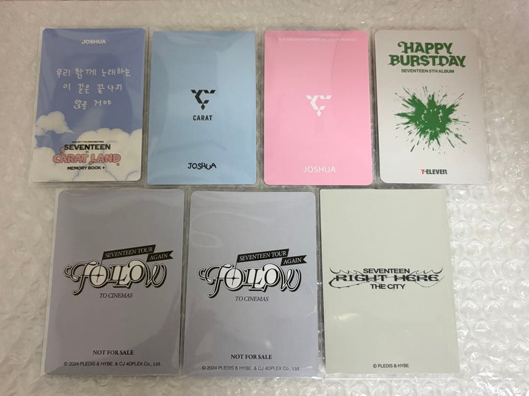 SEVENTEEN ジョシュア トレカ まとめ売り - メルカリ
