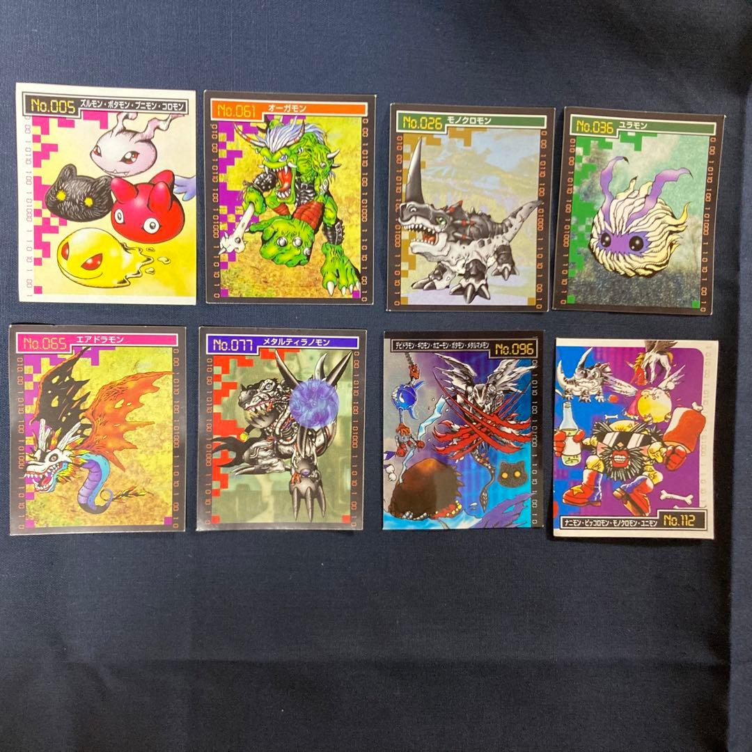 デジタルモンスター シールダスEX 8枚 まとめ売り デジモン - メルカリ