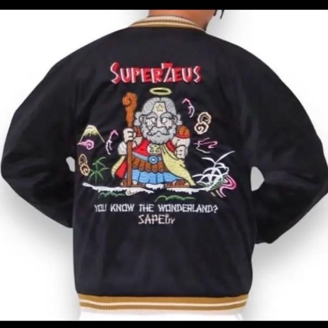 SAPEur サプール ビックリマン コラボ スカジャン スーベニアXLサイズ