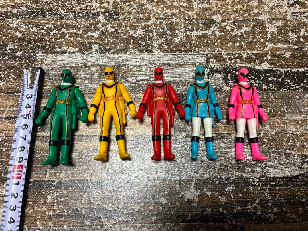 特撮戦隊ヒーロー 魔法戦隊マジレンジャー フィギュア 5体セット