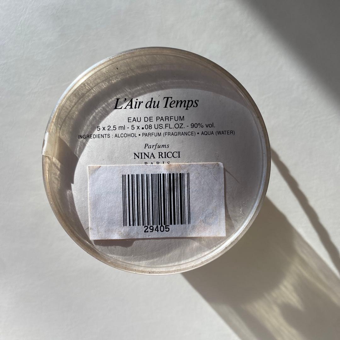 未開封】完全版 ニナリッチ NINA RICCI レールデュタン 二枚鳩 - メルカリ