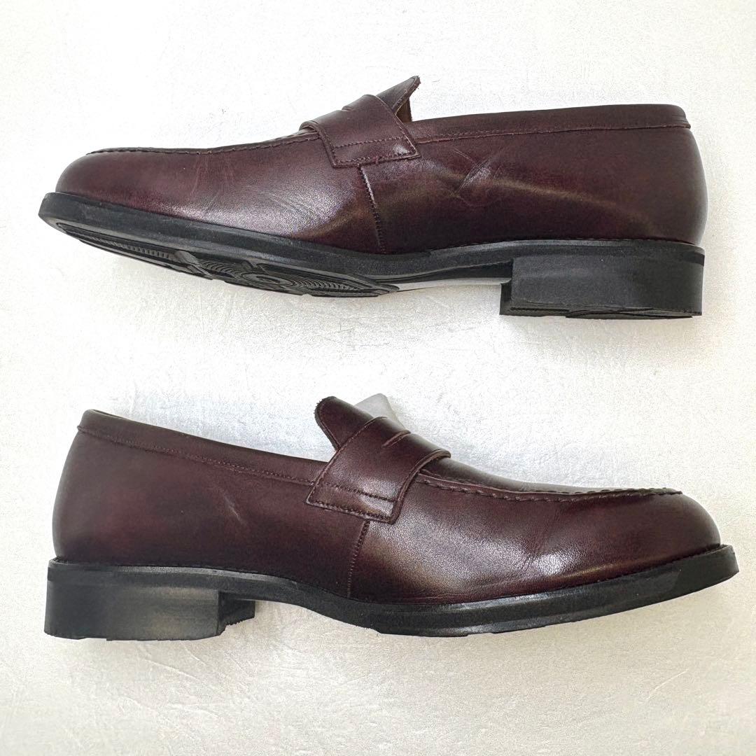 人気モデル ASICS RUNWALK 本革 ローファー 25.5cm