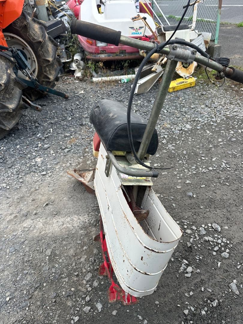 丸山田面ライダー 溝切機 乗用 水田溝切り 発機械の作動状態は良好岩手