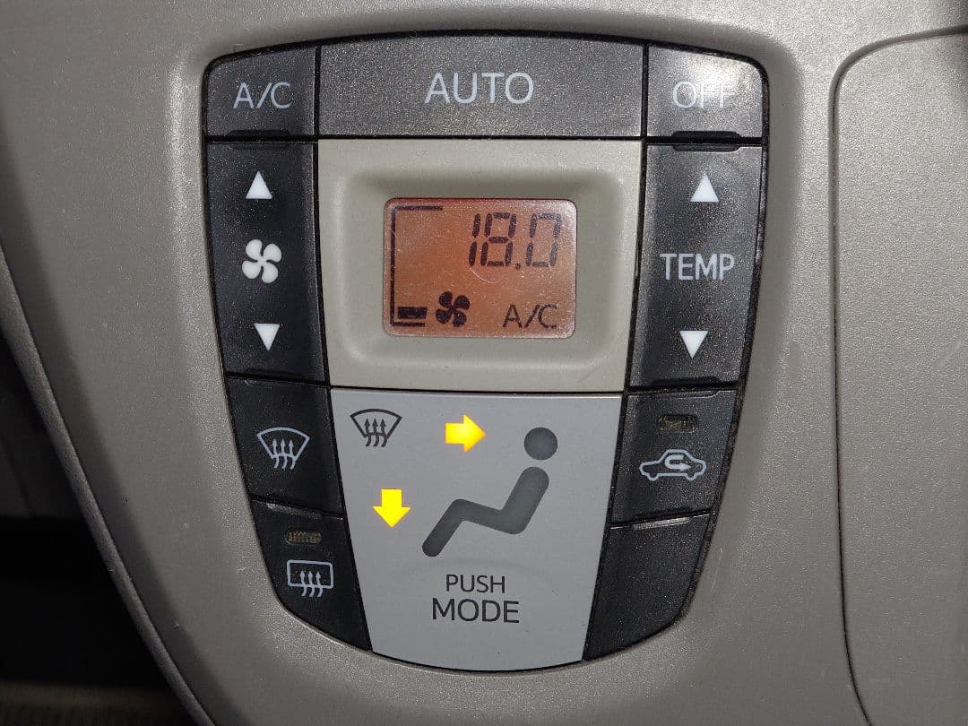 LA300S ミライース エアコン操作パネル ダイハツ ミライース LA300S エアコンパネル スイッチ シフトパネル