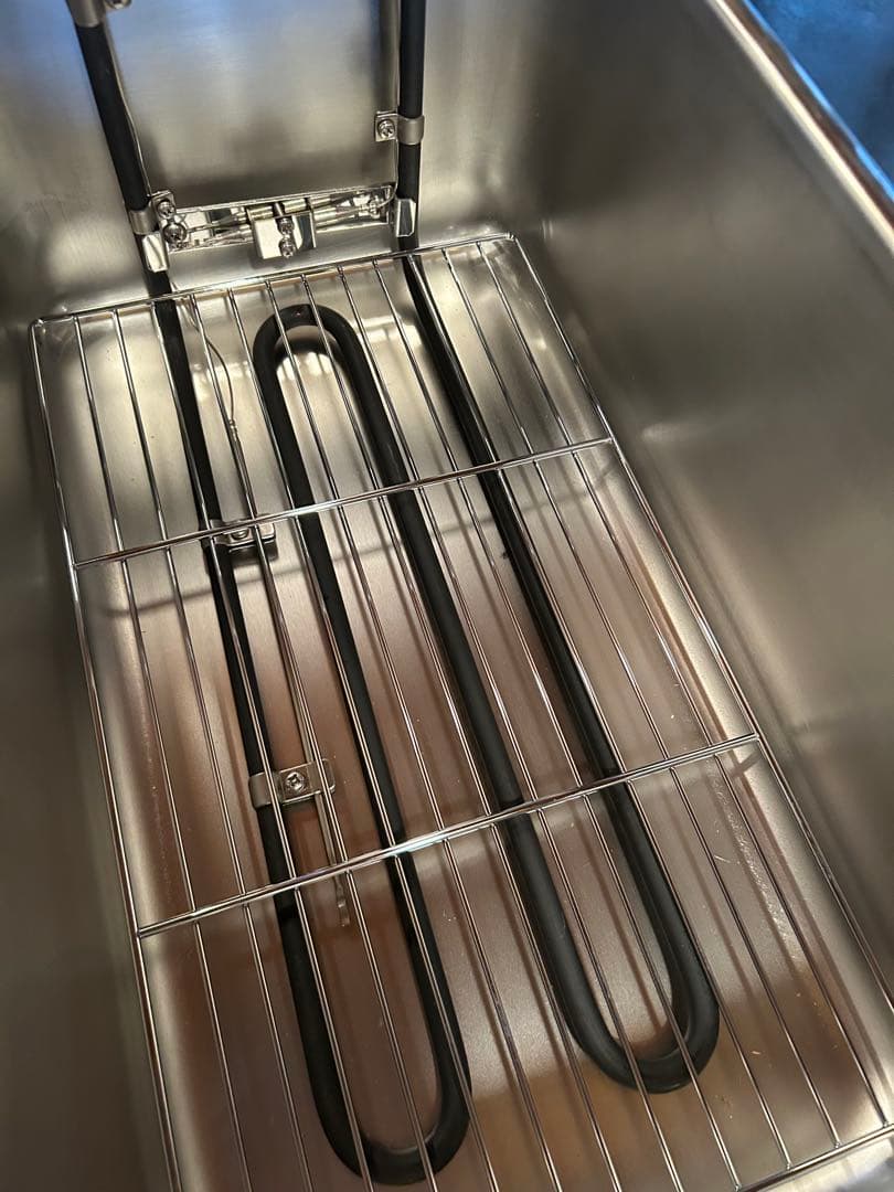 格安‼️]マルゼン電気フライヤー ステンレス製 メッシュバスケット付き