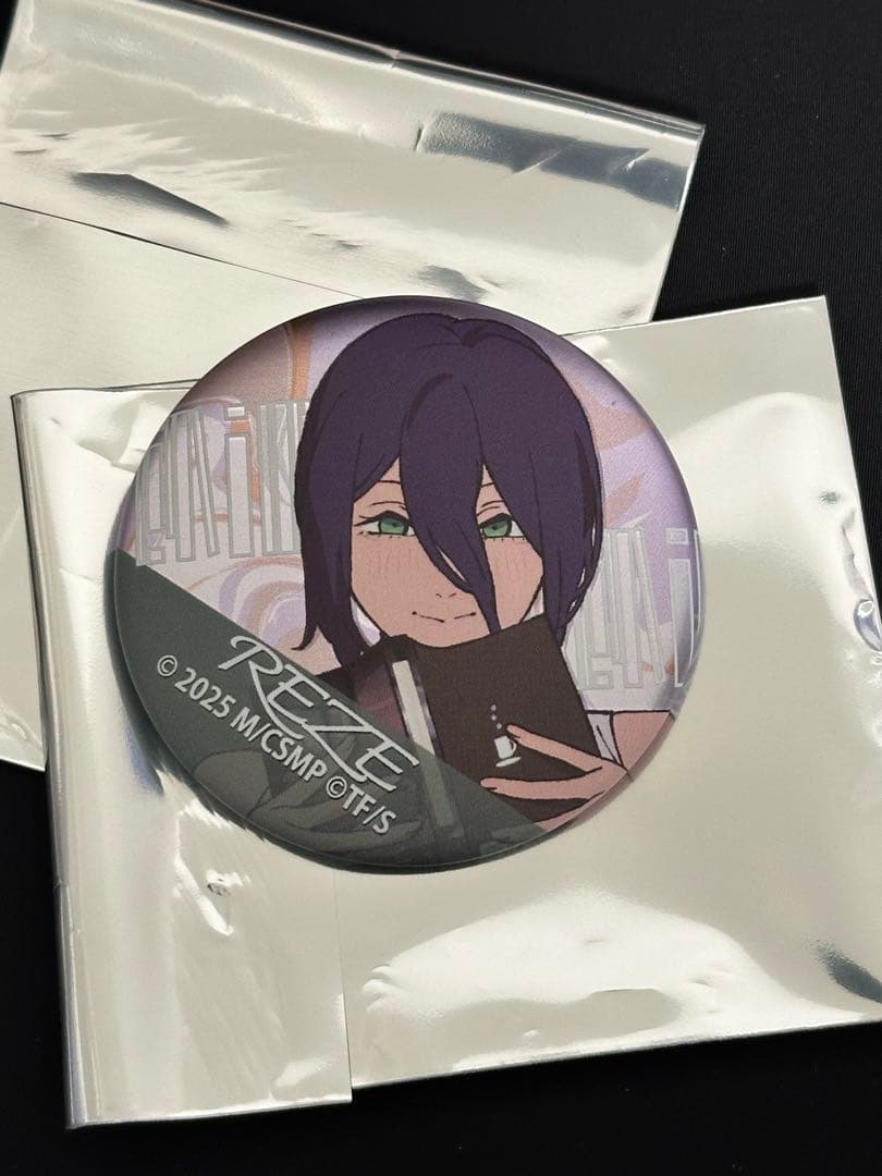 チェンソーマン レゼ メタリック缶バッジ 缶バッジ 紀伊国屋 書店