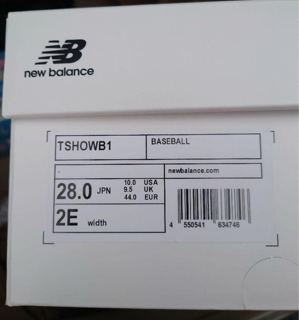 【新品】28.0cm Ohtani v1 Trainer 大谷 ニューバランス