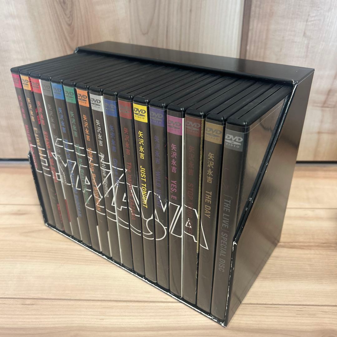 矢沢永吉 THE LIVE DVD BOX 廃盤17枚組