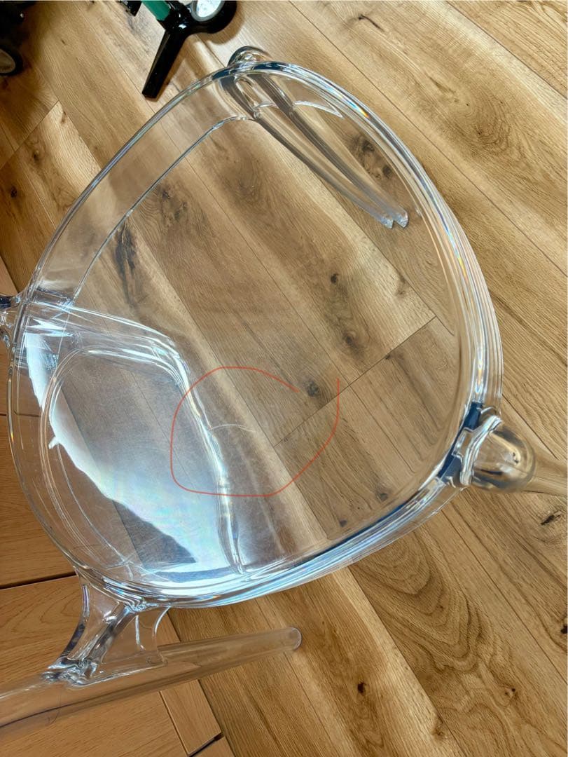 サマー様専用 Calligaris Parisienne クリアチェア イタリア - メルカリ