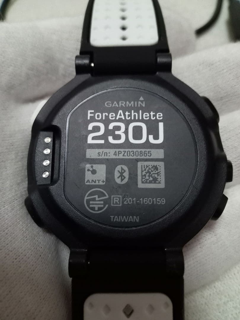 GARMIN ForeAthlete 230J スポーツ計測機能 ブラック 美品 - メルカリ