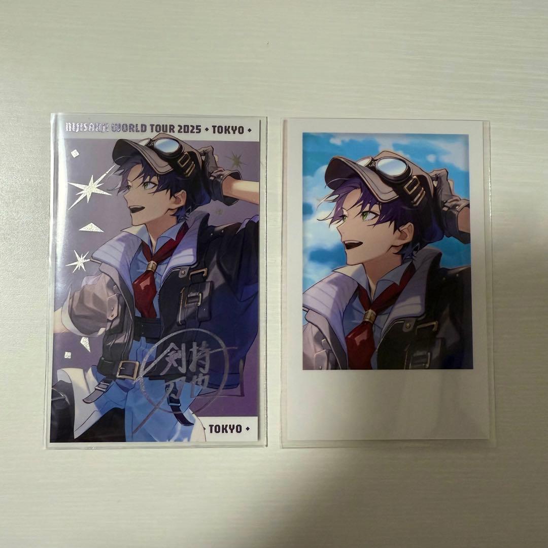 にじさんじ 剣持刀也 チェキ風カード 東京公演 - メルカリ