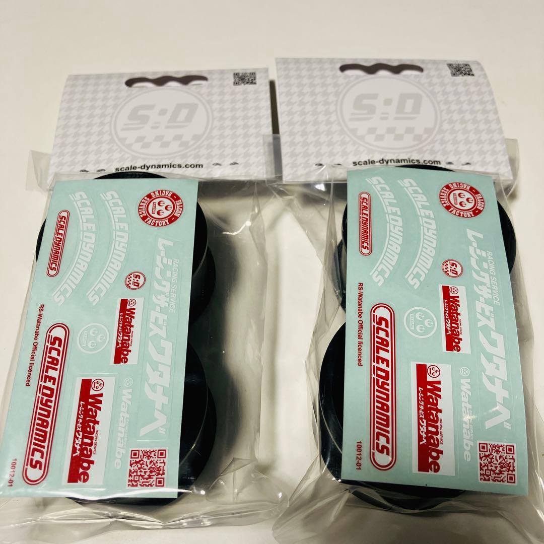 新品 スケールダイナミクス ワタナベホイール 小径 ゴールド 4本セット