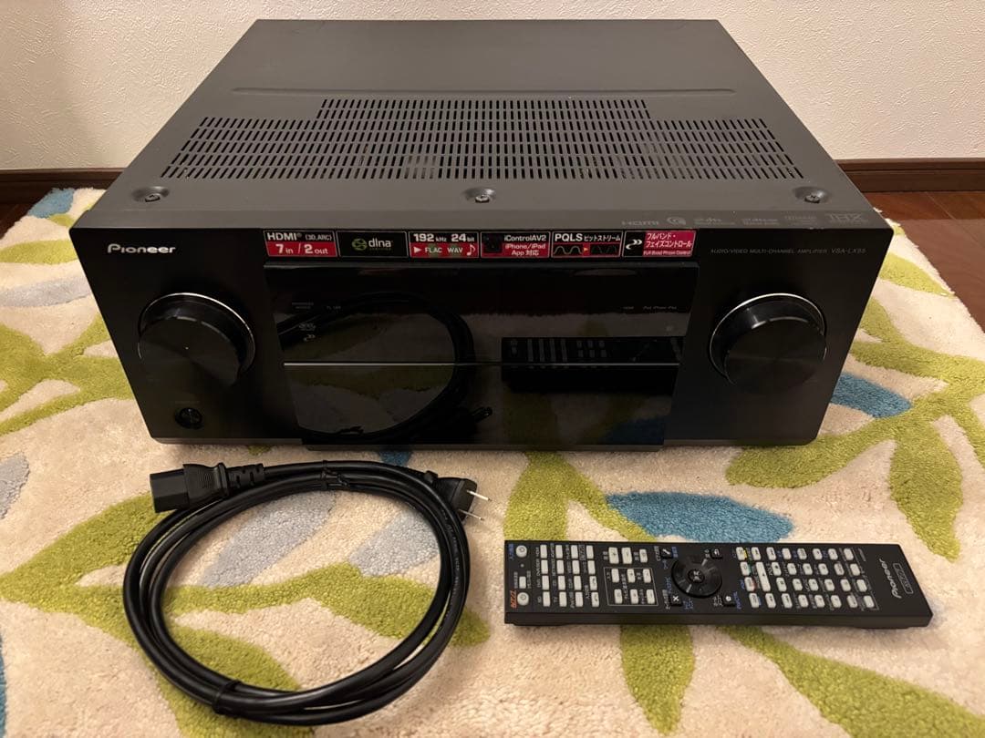 実働品パイオニアAVサラウンドアンプ VSA-LX55 AirPlay／3D対応 Pioneer AVマルチチャンネルアンプ 3D対応 VSA-LX55 パイオニア