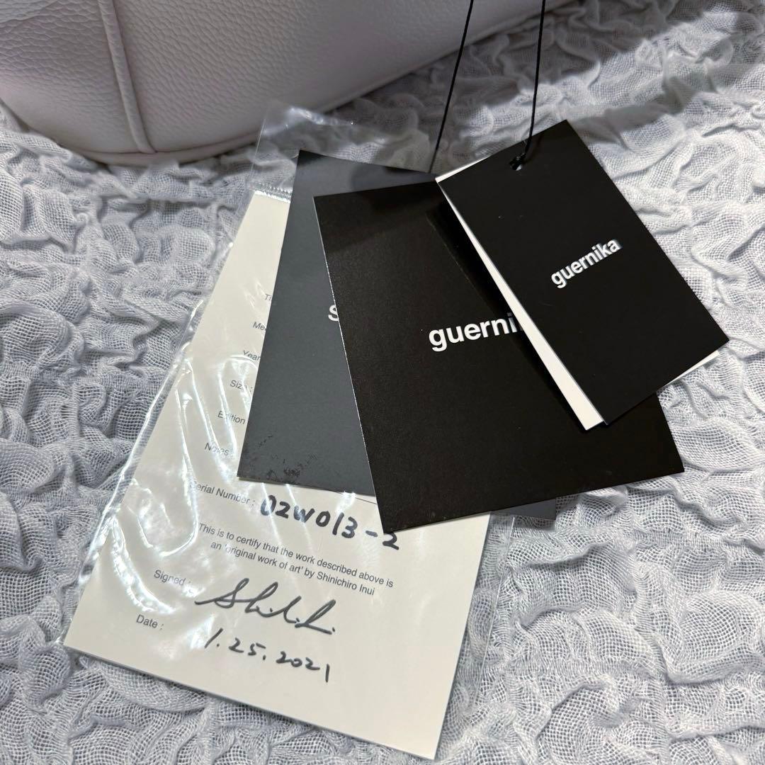 タグ付き未使用品】 ゲルニカ ペイントハンドバッグ ホワイト