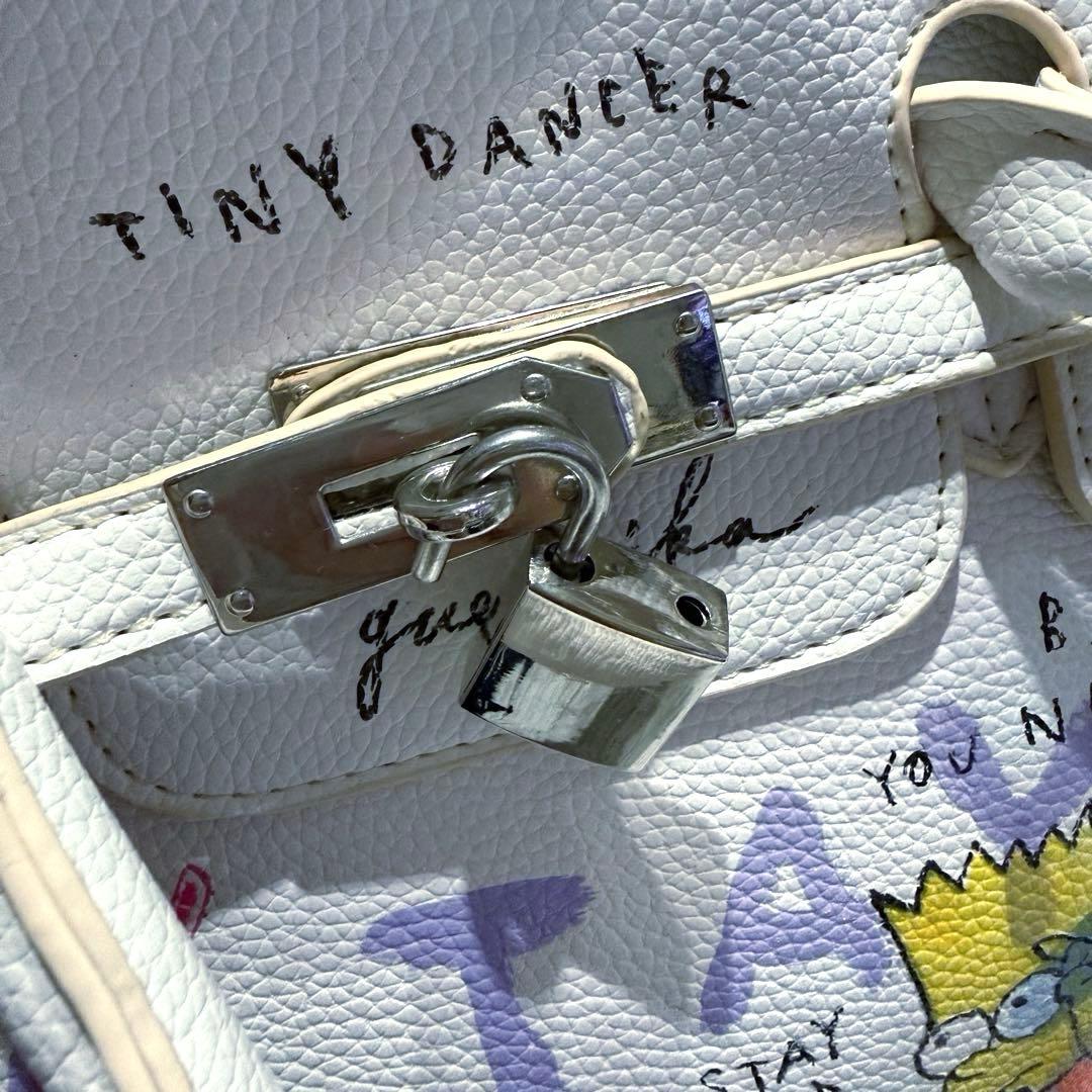 タグ付き未使用品】 ゲルニカ ペイントハンドバッグ ホワイト