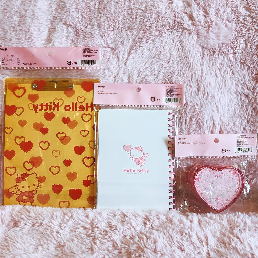 希少レア ハローキティ エンジェル バルーン レターセット メモ 平成