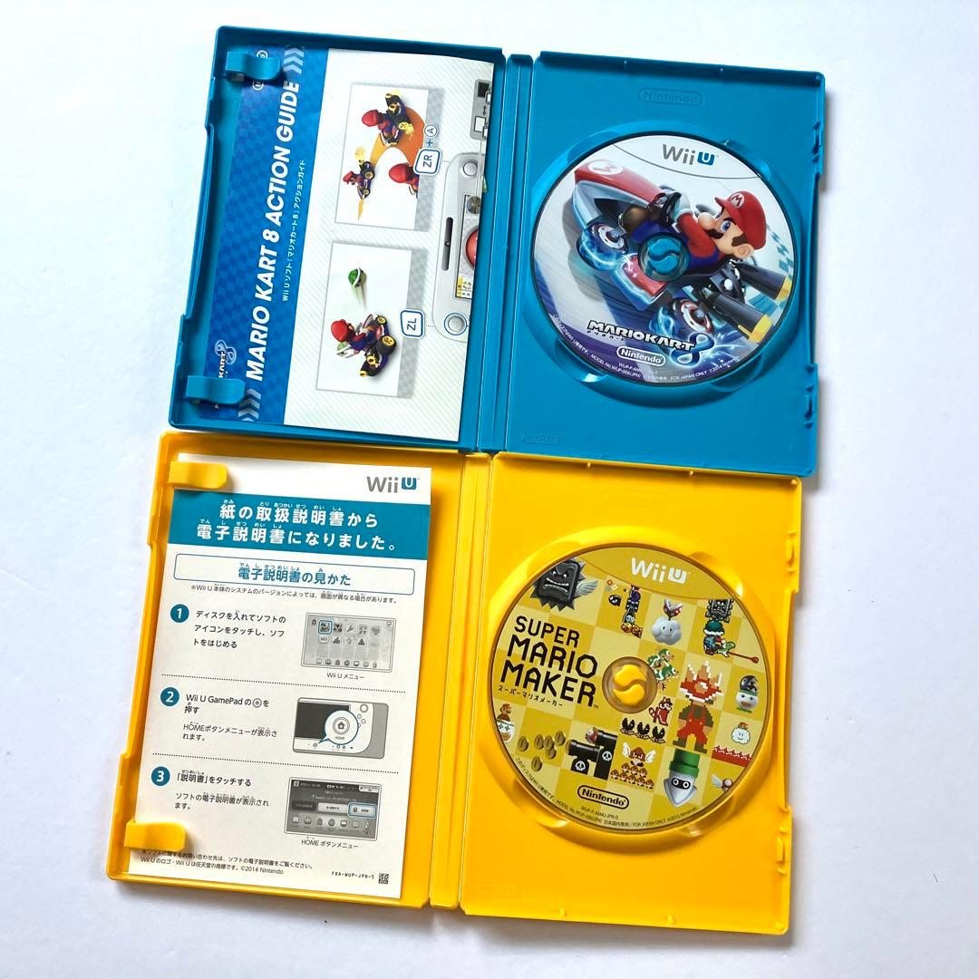 WiiU スーパーマリオメーカー スーパーマリオメーカー 2点セット