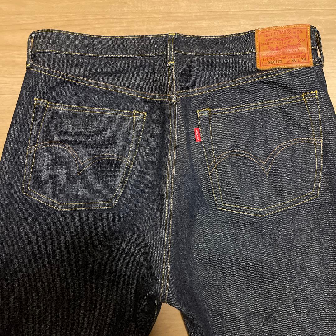 美品】濃紺 LEVI'S リーバイス S501 XX 大戦 W36 x L34 - メルカリ